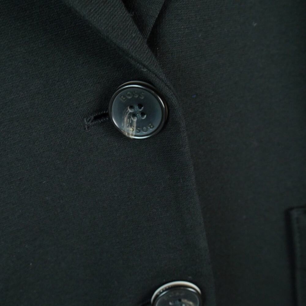 BOSS Jonalahara Blazer Size 8 Black Knit Unstructured Hugo Boss Capsule Jacket - Picture 7 of 13